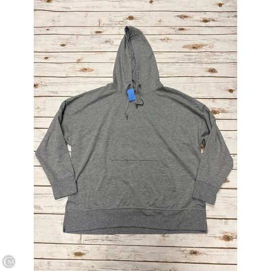 Athletic Sweatshirt Hoodie By Athletic Works In Grey, Size: Xl