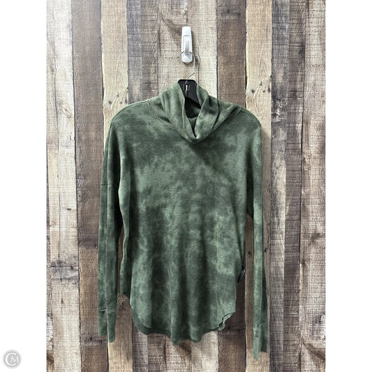 Top Long Sleeve By Michael Stars In Green, Size: Xs