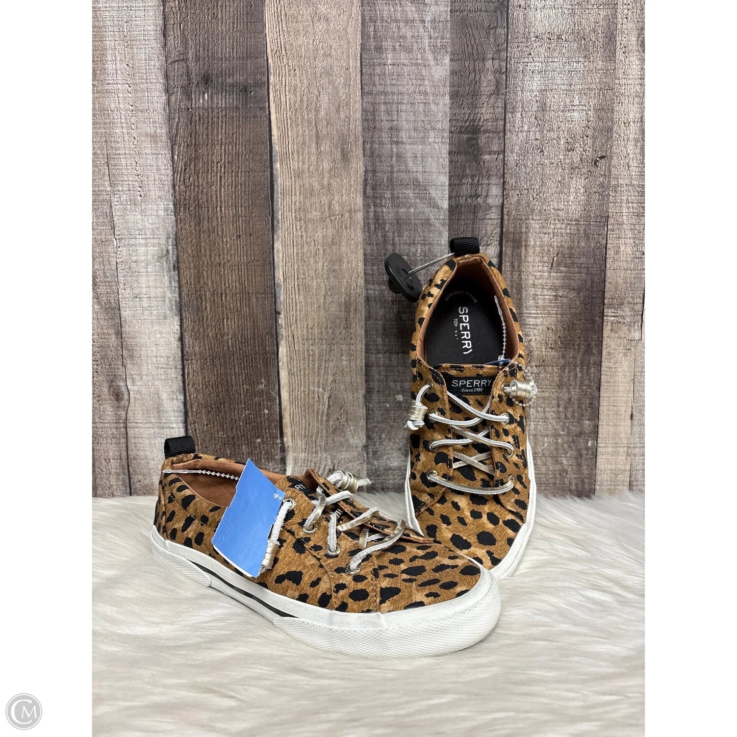 Shoes Sneakers By Sperry In Animal Print, Size: 6.5