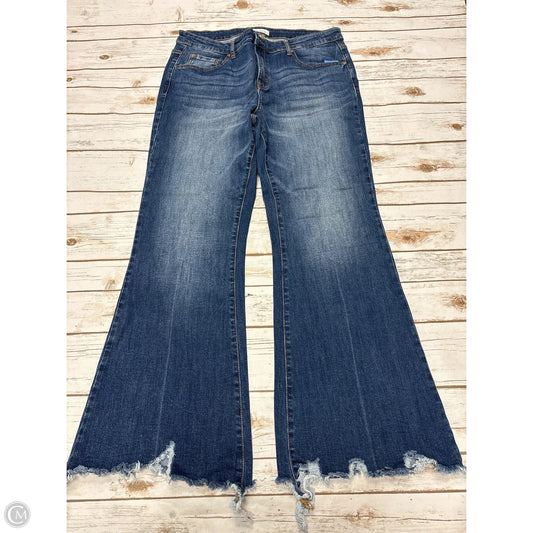 Jeans Wide Leg By Cme In Blue Denim, Size: 1x