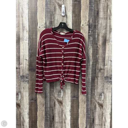 Top Long Sleeve By Altard State In Striped Pattern, Size: S