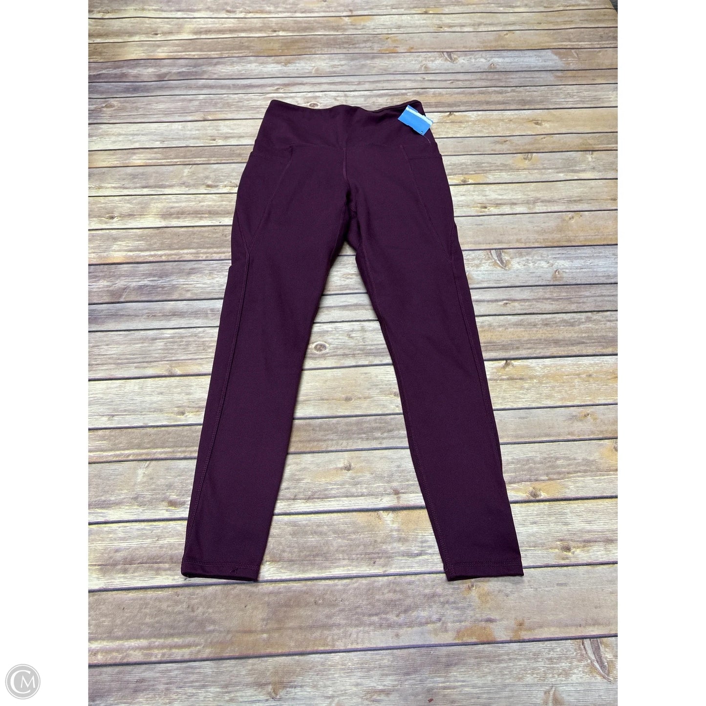 Athletic Leggings By Danskin In Purple, Size: S