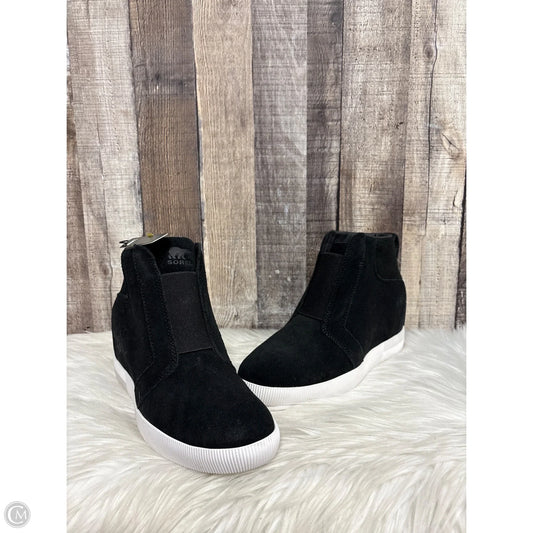 Boots Ankle Heels By Sorel In Black, Size: 9