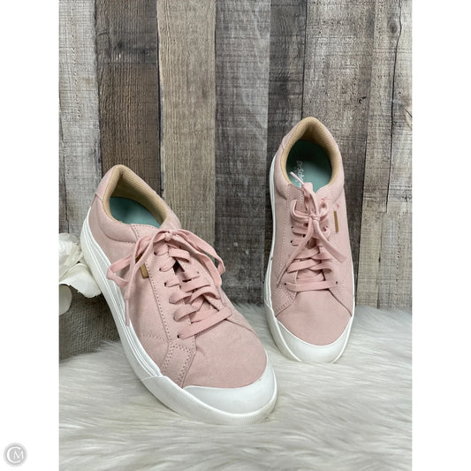 Shoes Sneakers By Dr Scholls In Pink, Size: 9
