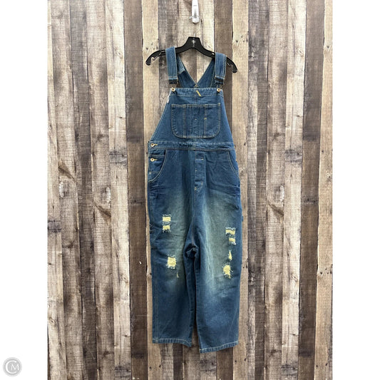 Overalls By Clothes Mentor In Blue Denim, Size: S