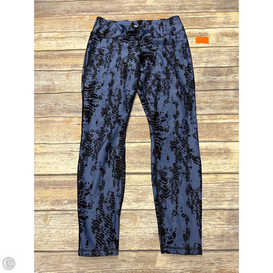 Athletic Leggings By Athletic Works In Blue, Size: Xl