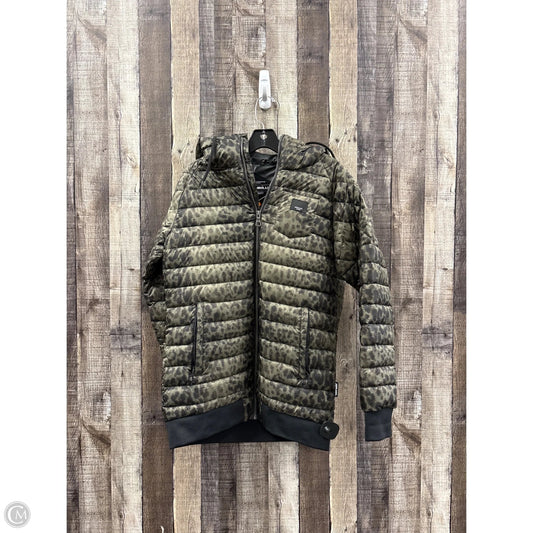 Coat Puffer & Quilted By Cme In Green, Size: M