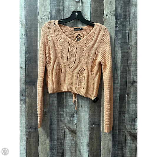 Sweater By Cme In Orange, Size: Xs