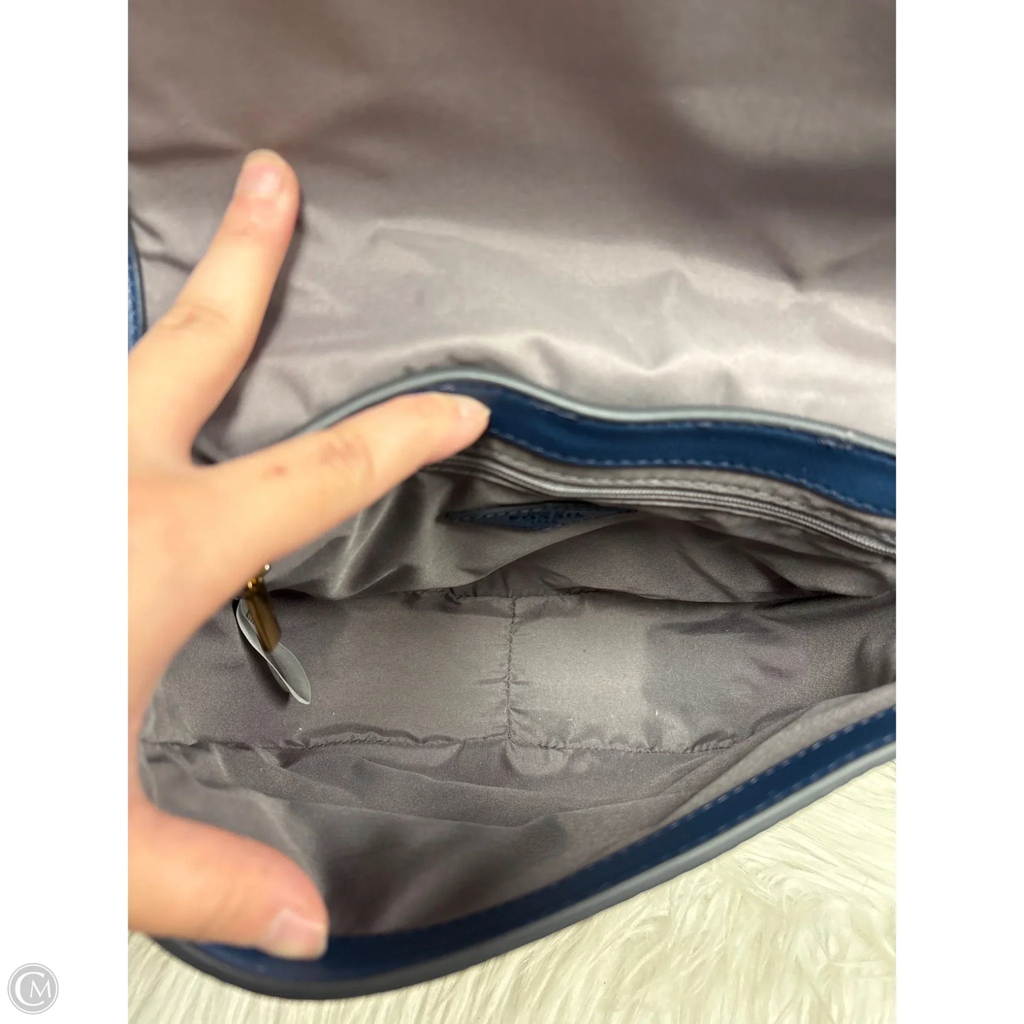 Crossbody Leather By Fossil, Size: Medium