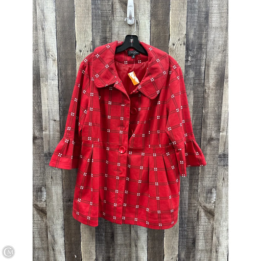 Jacket Other By Cme In Red, Size: Xl