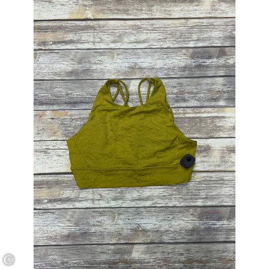 Athletic Bra By Buffbunny In Green, Size: Xxl