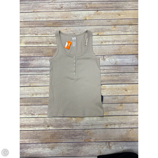 Tank Top By Sonoma In Brown, Size: S