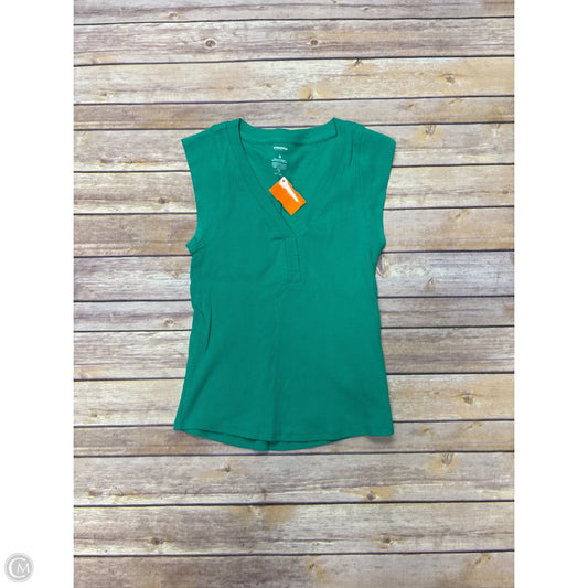 Tank Top By Sonoma In Green, Size: S