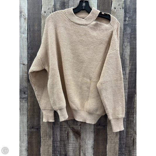 Sweater By Cme In Tan, Size: M