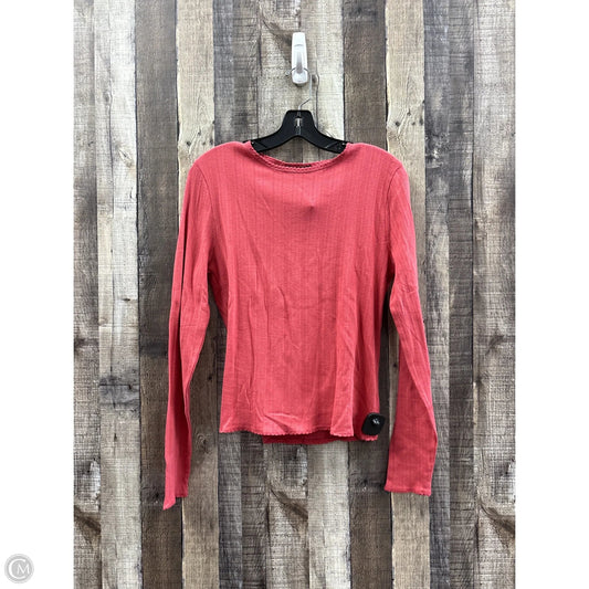 Top Long Sleeve By J. Crew In Mauve, Size: L