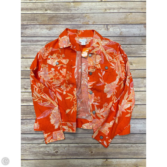 Jacket Other By Cynthia Rowley In Orange, Size: M