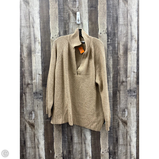 Sweater By American Eagle In Tan, Size: L