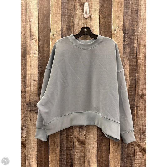 Top Long Sleeve By Zenana In Blue, Size: S