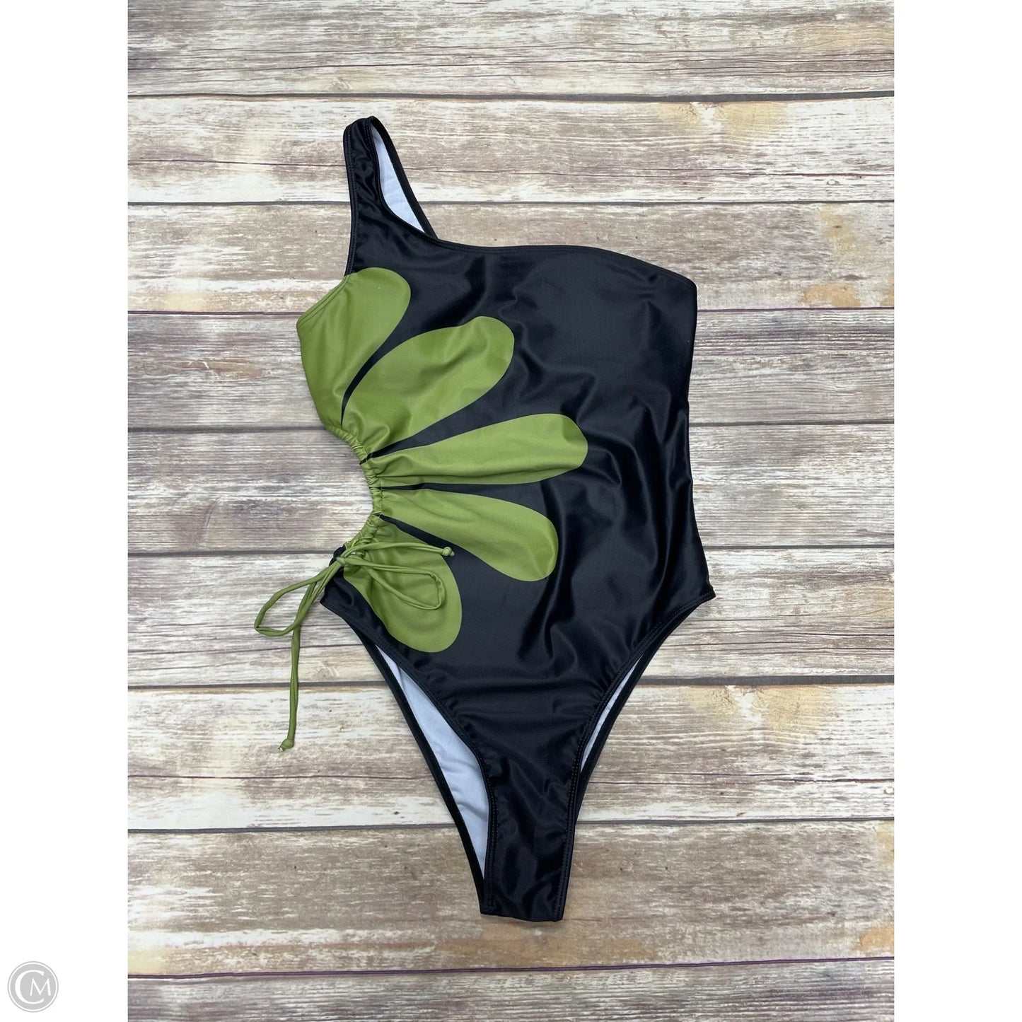 Swimsuit By Cmf In Black & Green, Size: M