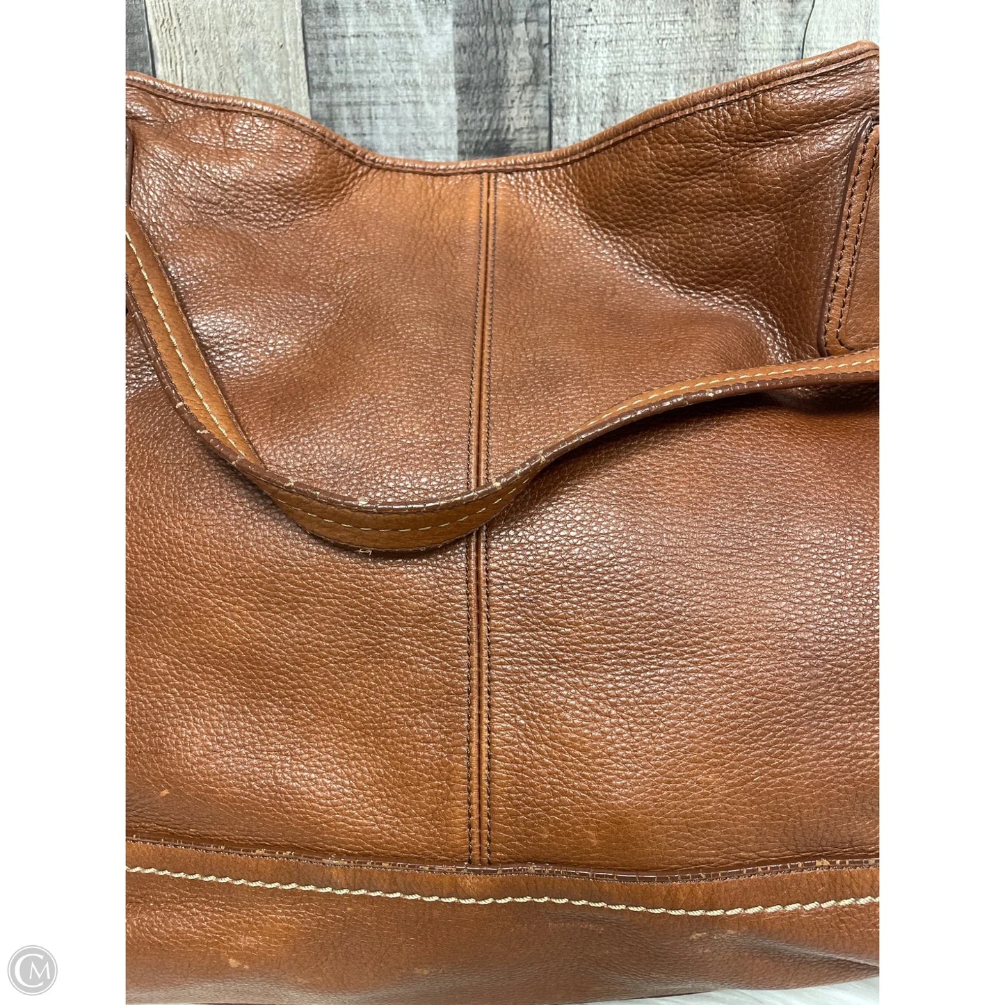 Handbag Leather By The Sak, Size: Large