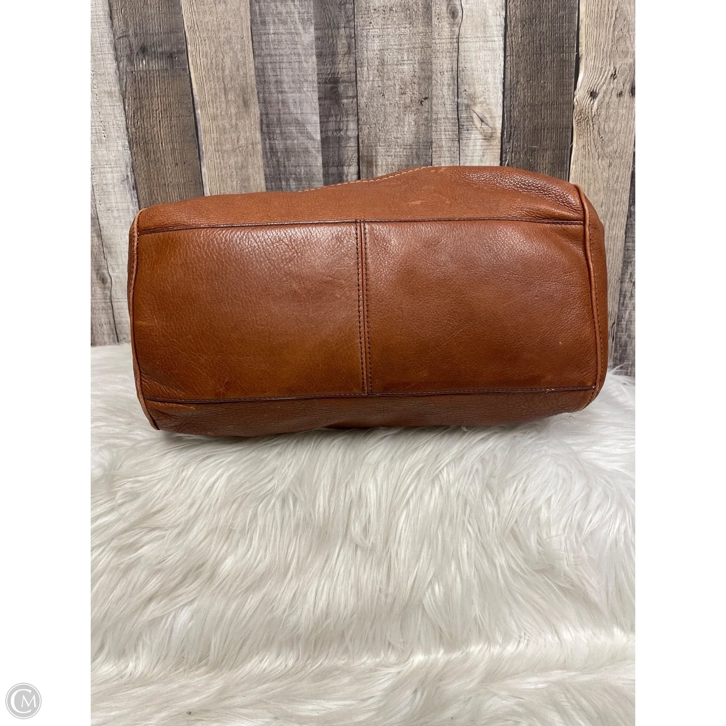 Handbag Leather By The Sak, Size: Large
