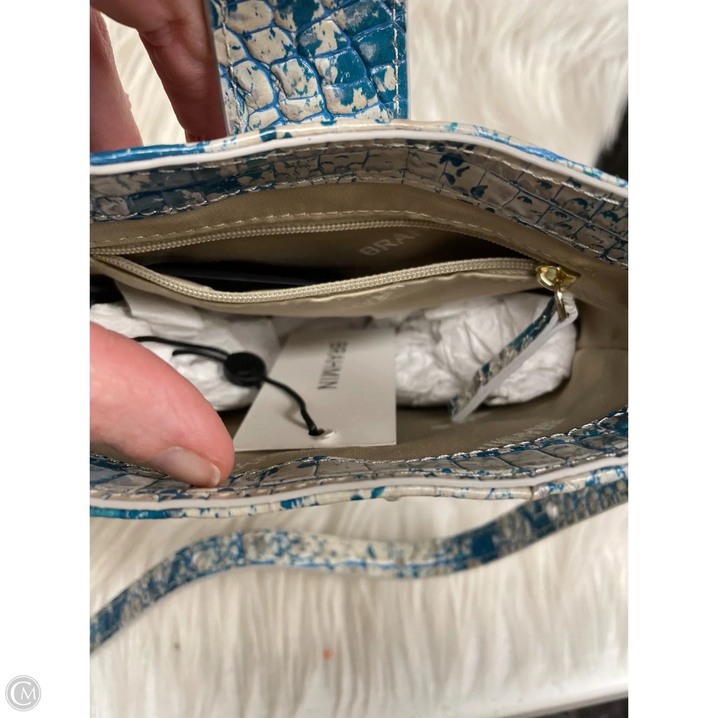 Crossbody Designer By Brahmin, Size: Small