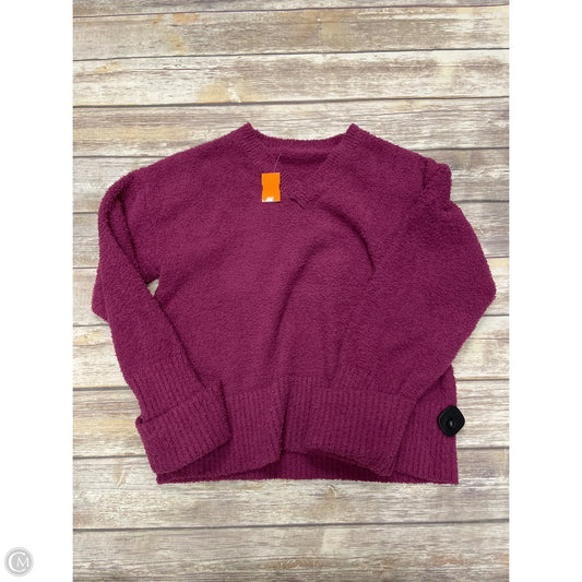 Sweater By Cme In Maroon, Size: M