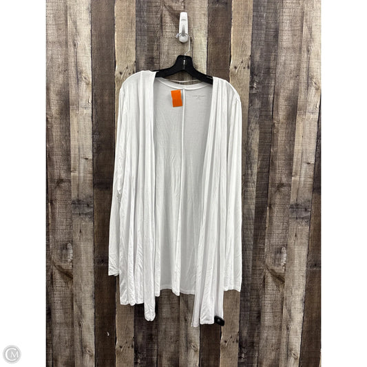 Cardigan By Lane Bryant In White, Size: 3x