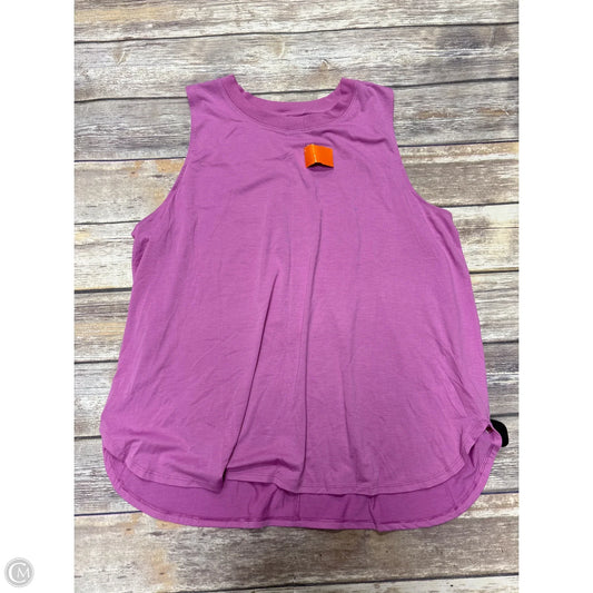 Athletic Tank Top By Tek Gear In Purple, Size: Xl