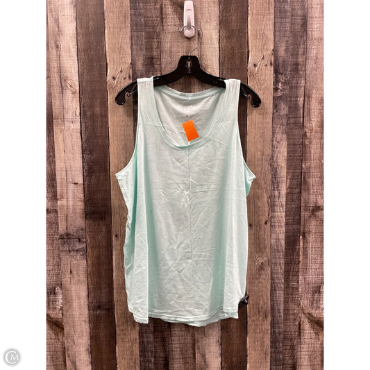 Top Sleeveless By Maurices In Blue, Size: Xxl