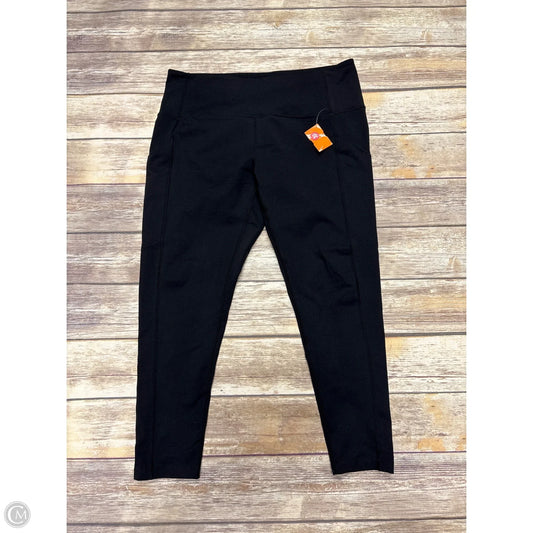 Athletic Leggings By Zella In Black, Size: Xl