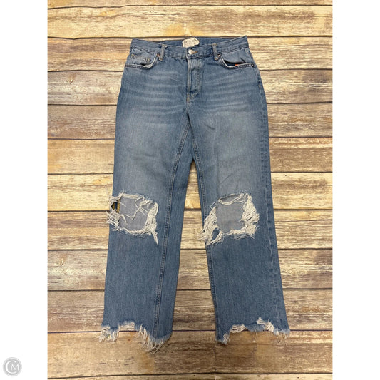 Jeans Straight By We The Free In Blue Denim, Size: 2