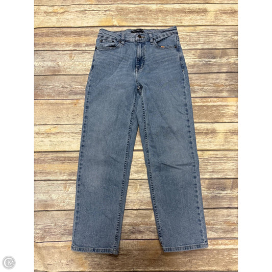 Jeans Straight By Calvin Klein In Blue Denim, Size: 4