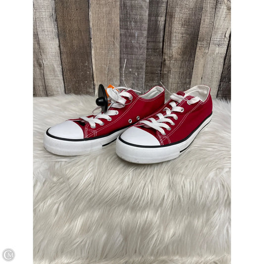 Shoes Sneakers By Cmf In Red, Size: 10