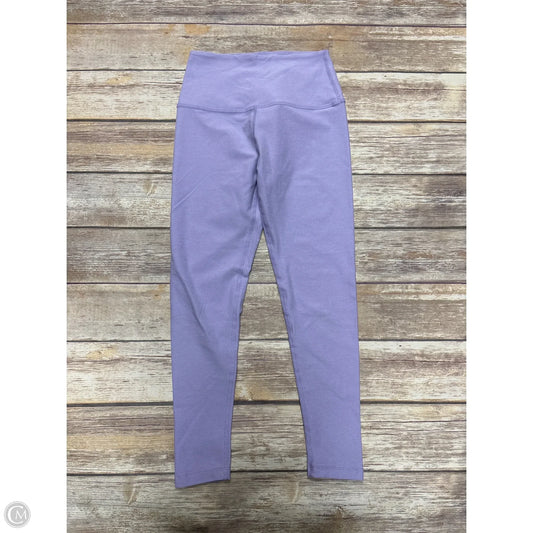 Athletic Leggings By Beyond Yoga In Purple, Size: M