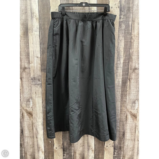 Skirt Maxi By Old Navy In Black, Size: Xl