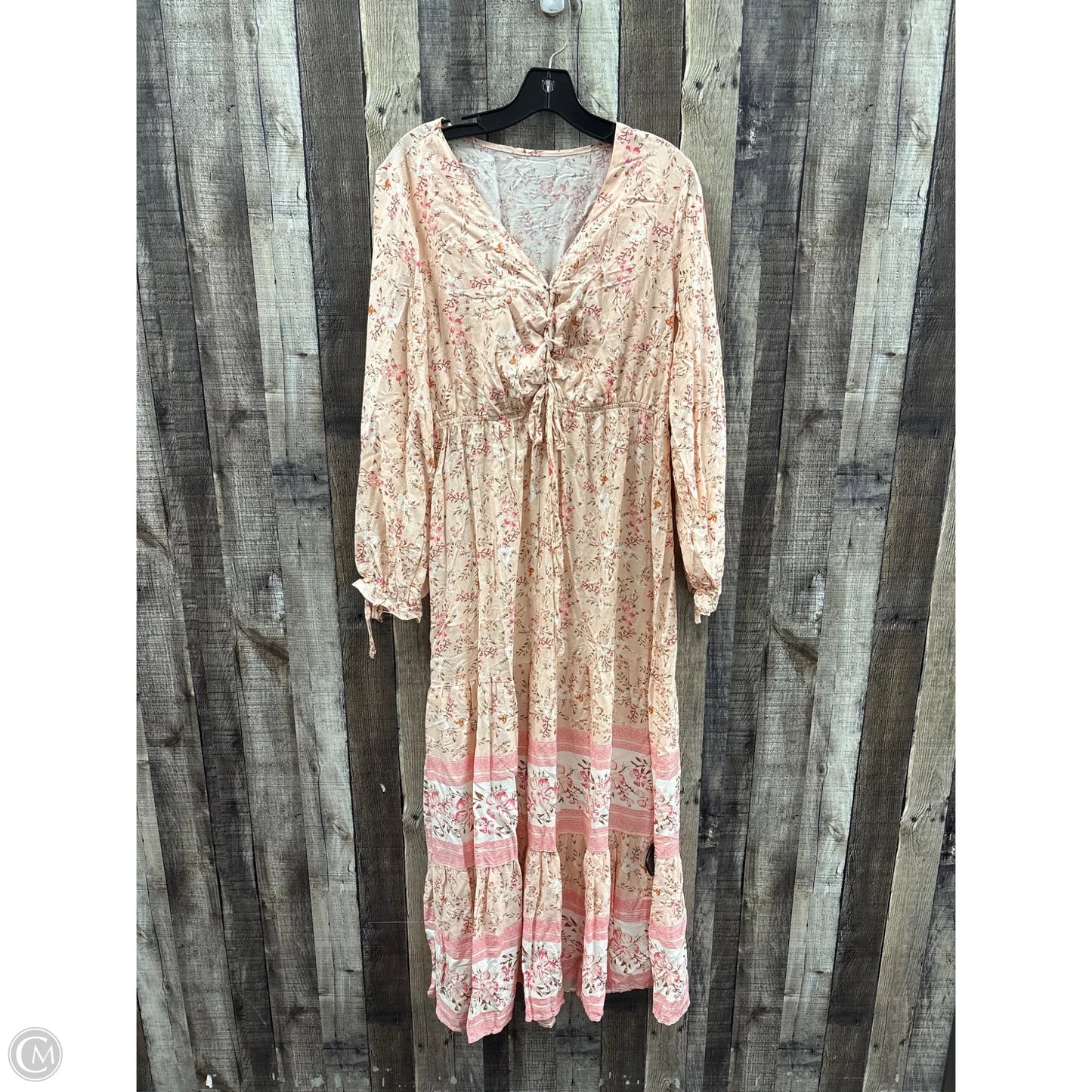 Dress Casual Maxi By Cmf In Floral Print, Size: L
