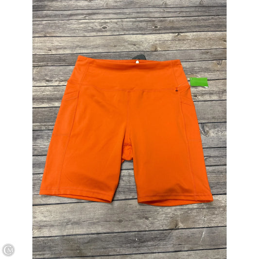 Athletic Shorts By Cme In Orange, Size: L