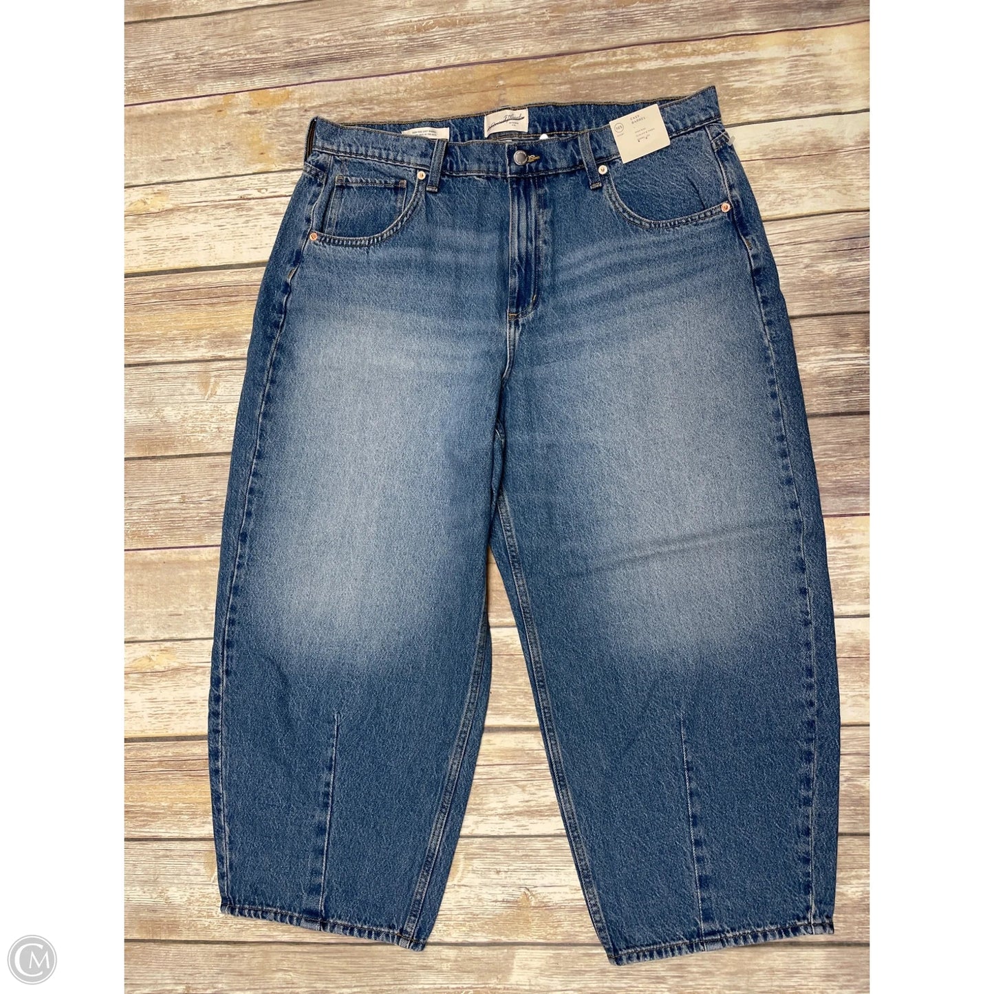 Jeans Wide Leg By Universal Thread In Blue Denim, Size: 16
