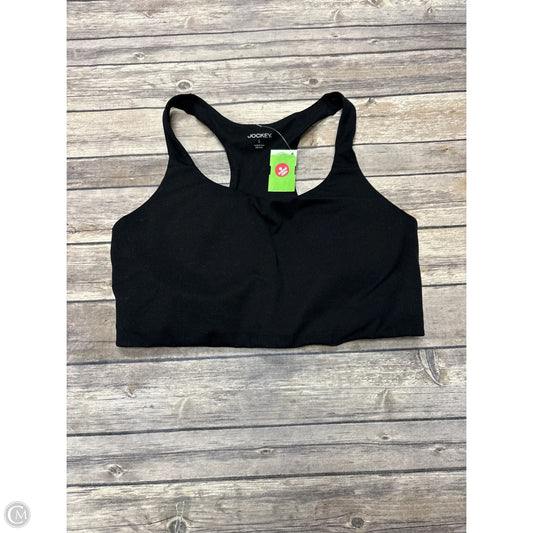 Athletic Bra By Jockey In Black, Size: L