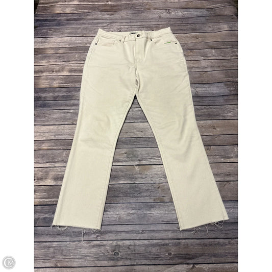 Jeans Straight By Cme In Beige, Size: 10