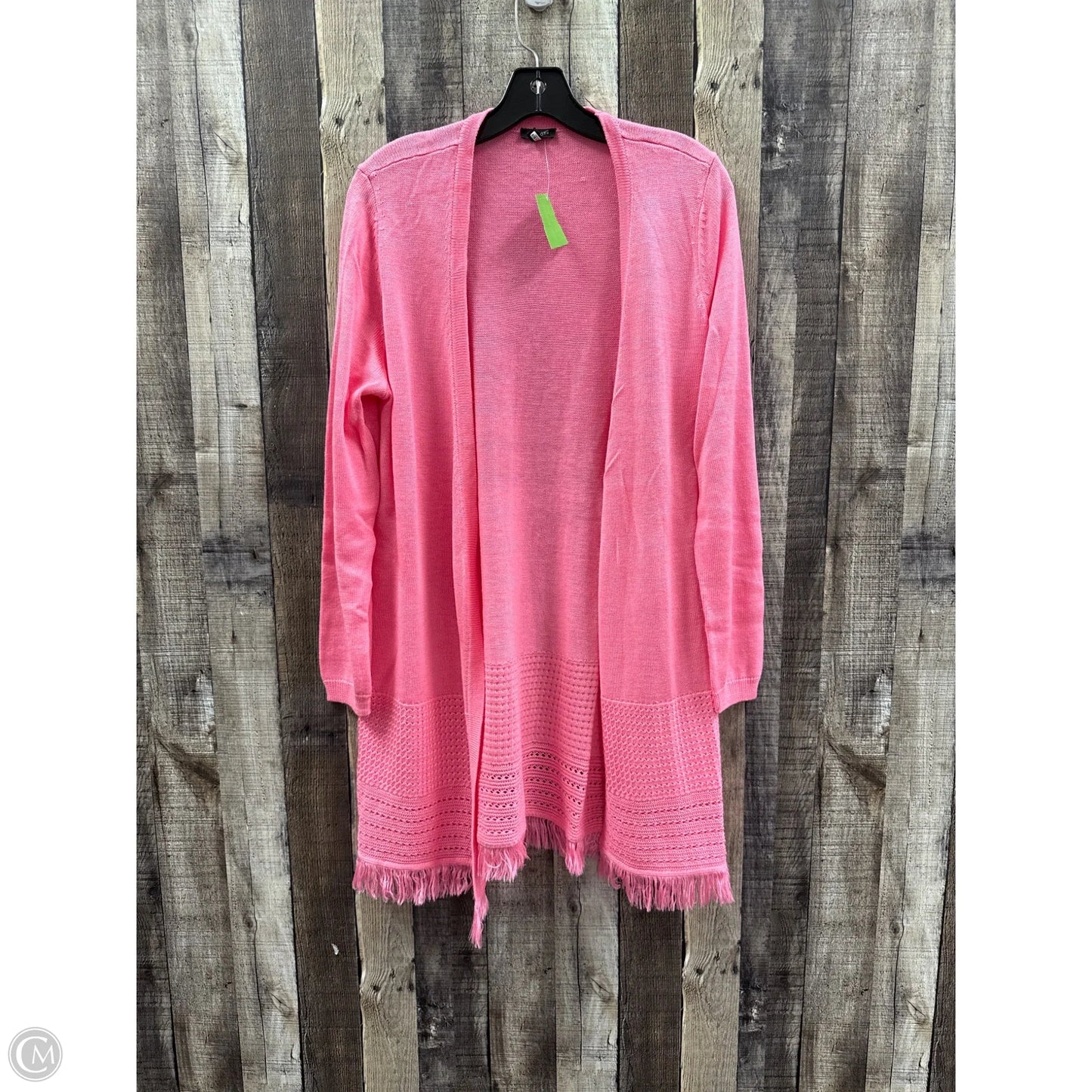 Cardigan By Talbots In Pink, Size: L