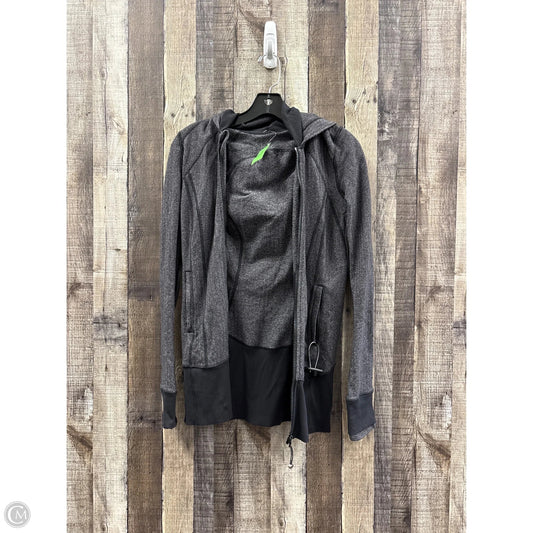 Athletic Jacket By Lululemon In Grey, Size: 6