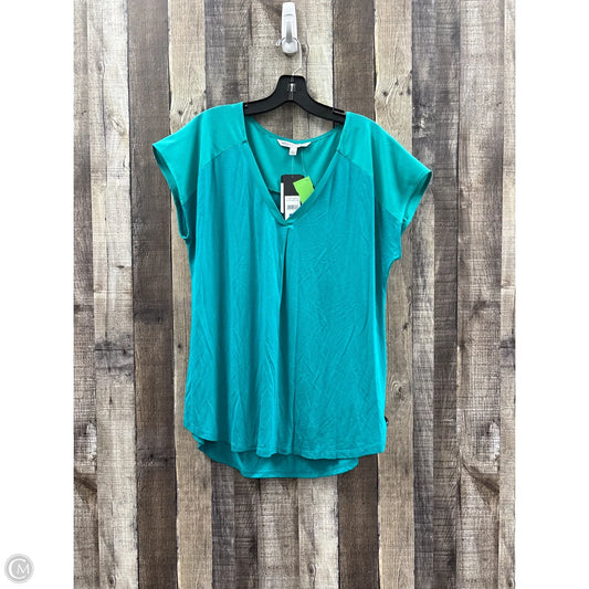 Top Sleeveless By Adrienne Vittadini In Green, Size: L