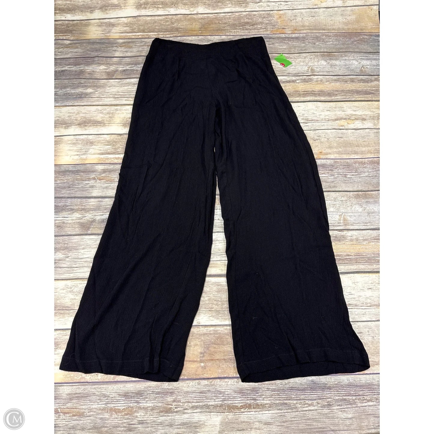 Pants Wide Leg By Lauren By Ralph Lauren In Black, Size: L