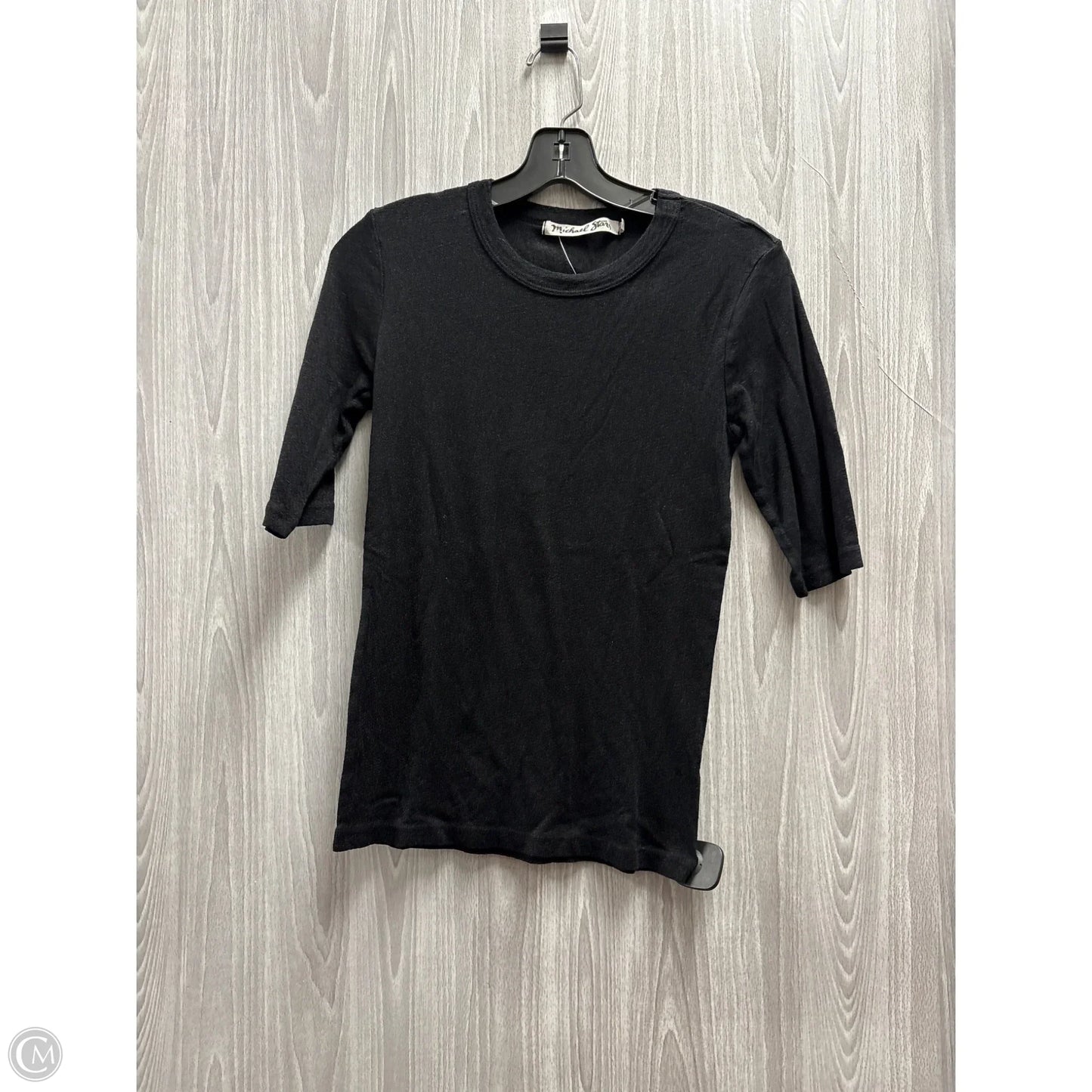 Top 3/4 Sleeve By Michael Stars In Black, Size: Xs