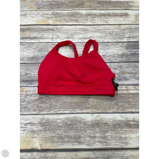Athletic Bra By Athleta In Red, Size: Xs