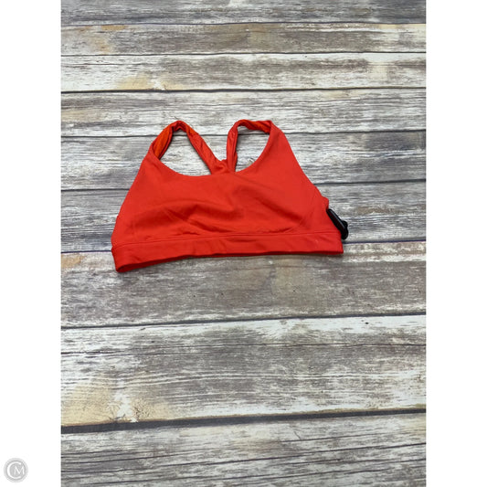 Athletic Bra By Athleta In Orange, Size: S