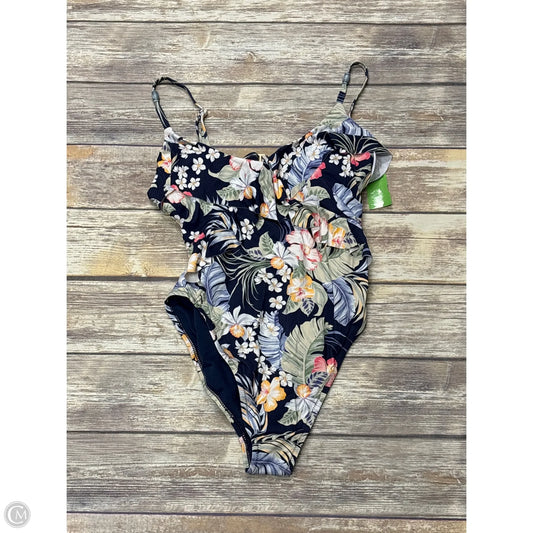 Swimsuit By Jessica Simpson In Floral Print, Size: M