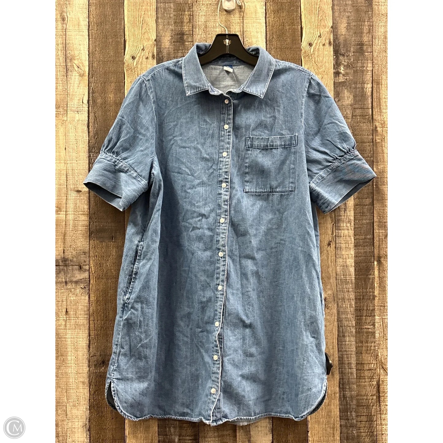 Dress Casual Short By Old Navy In Blue Denim, Size: Lp